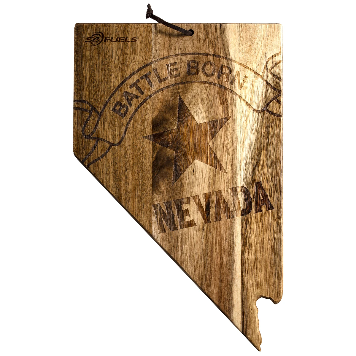 Rock & Branch® Origins Series Nevada State Shaped Cutting and Serving Board 1
