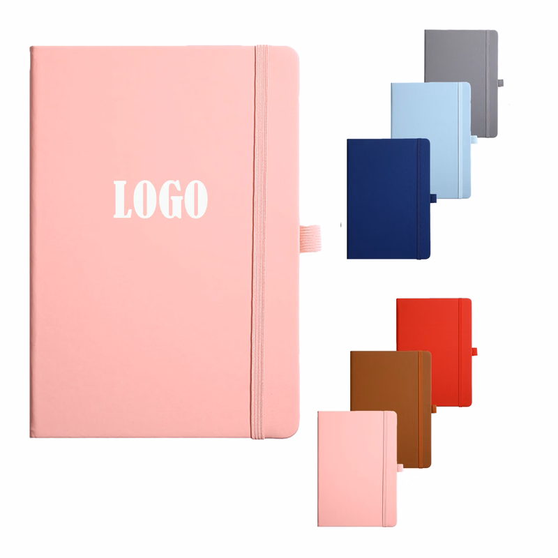 A5 Journal Hardcover Notebook With Pen Holder For Office MOQ50