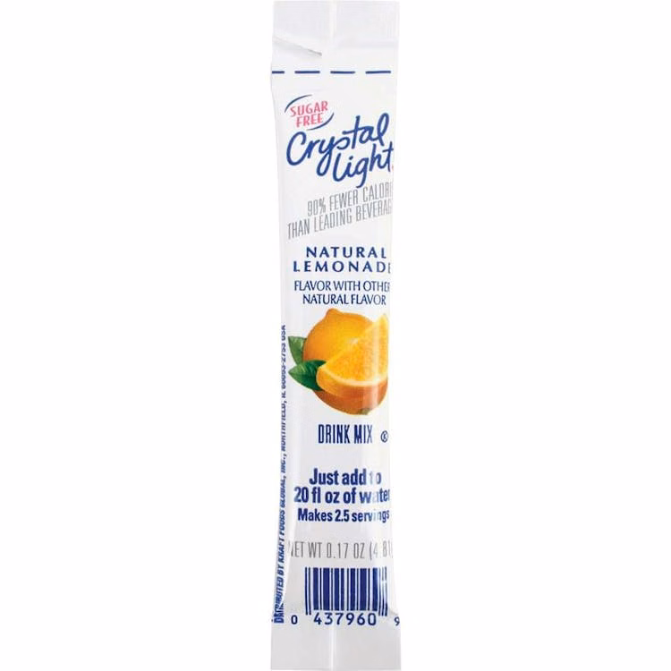 Crystal Light Drink Mix Lemonade 20oz 30 ct