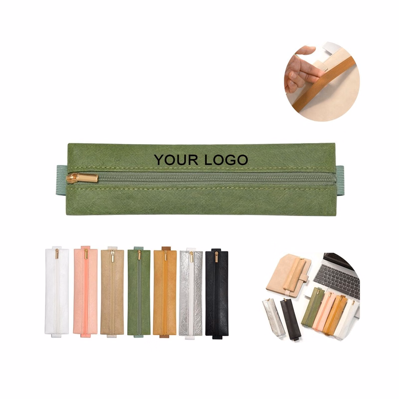DuPont Paper Portable Elastic Buckle Pencil Case