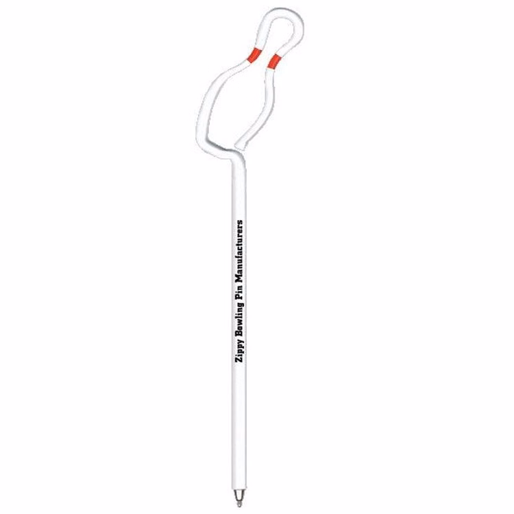 Bowling Pin Multi-Color Inkbend Standard, Bent Pen