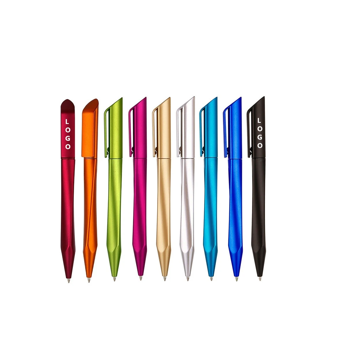 Metallic Finish Triangle Ballpoint Pen 1