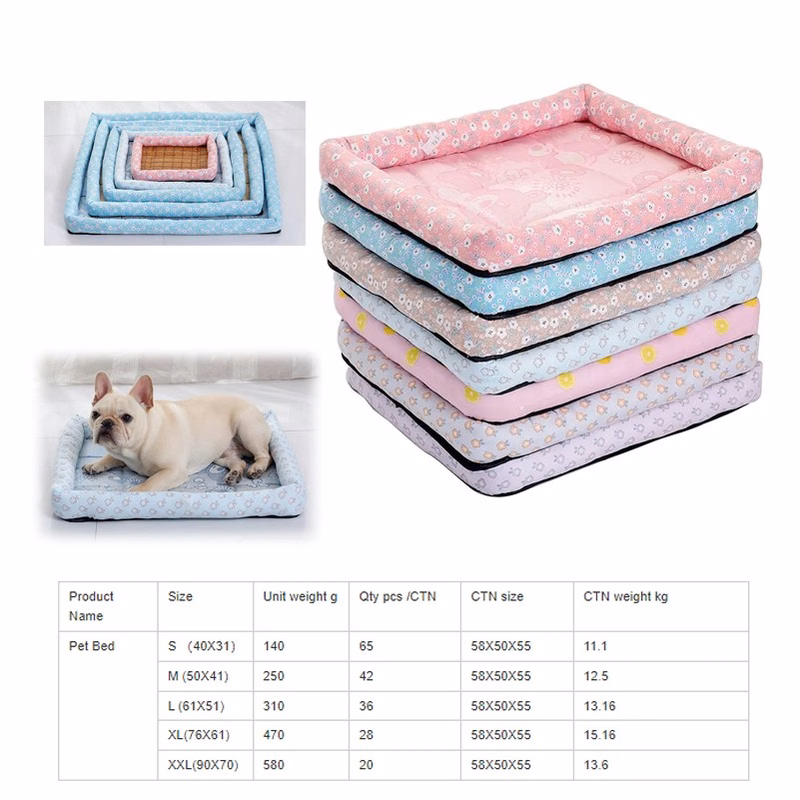 Ice Silk Cooling Pet Beds