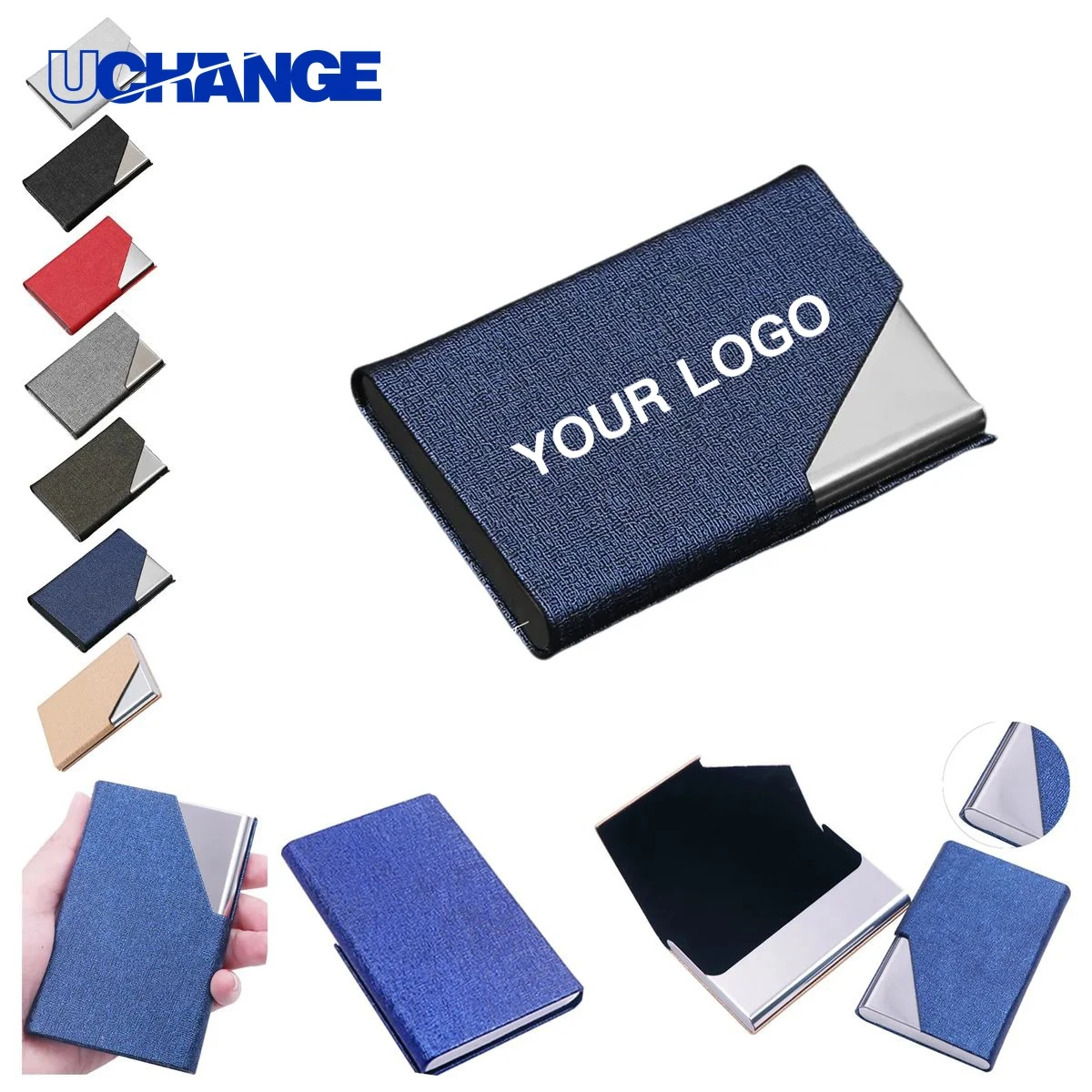 PU Card Holder Case Compact for Business Cards 1