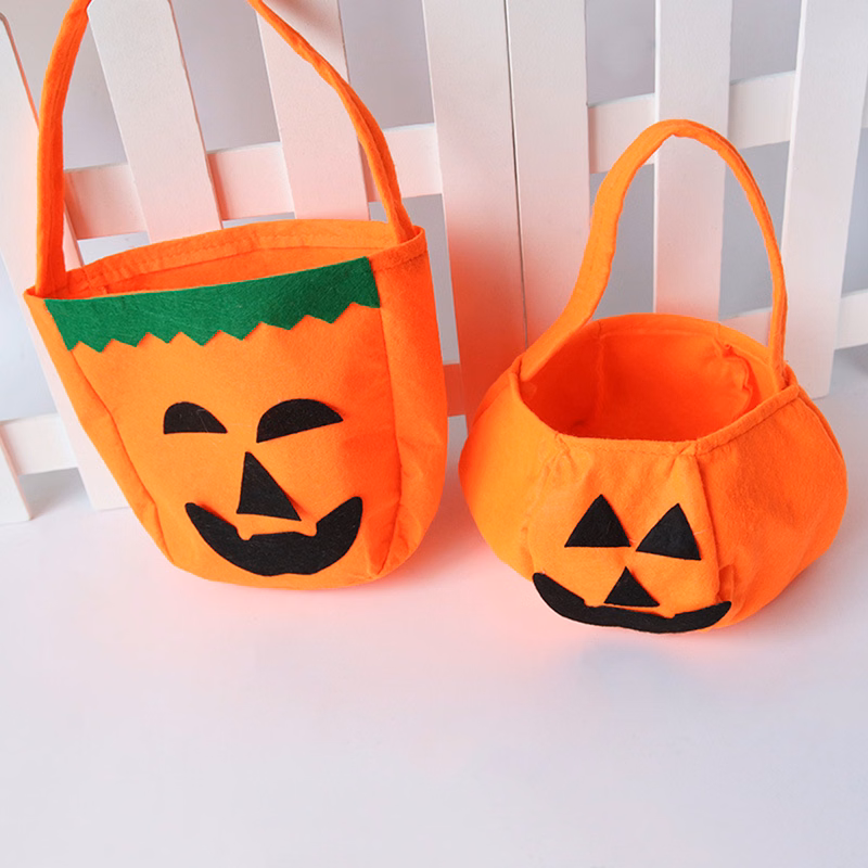 Halloween Pumpkin Candy Buckets