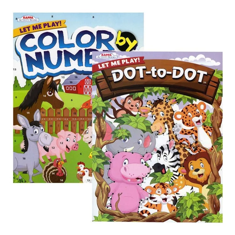 Let Me Play Activity Books - 2 Assorted 1