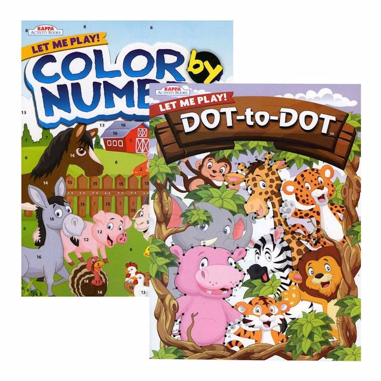 Let Me Play Activity Books - 2 Assorted