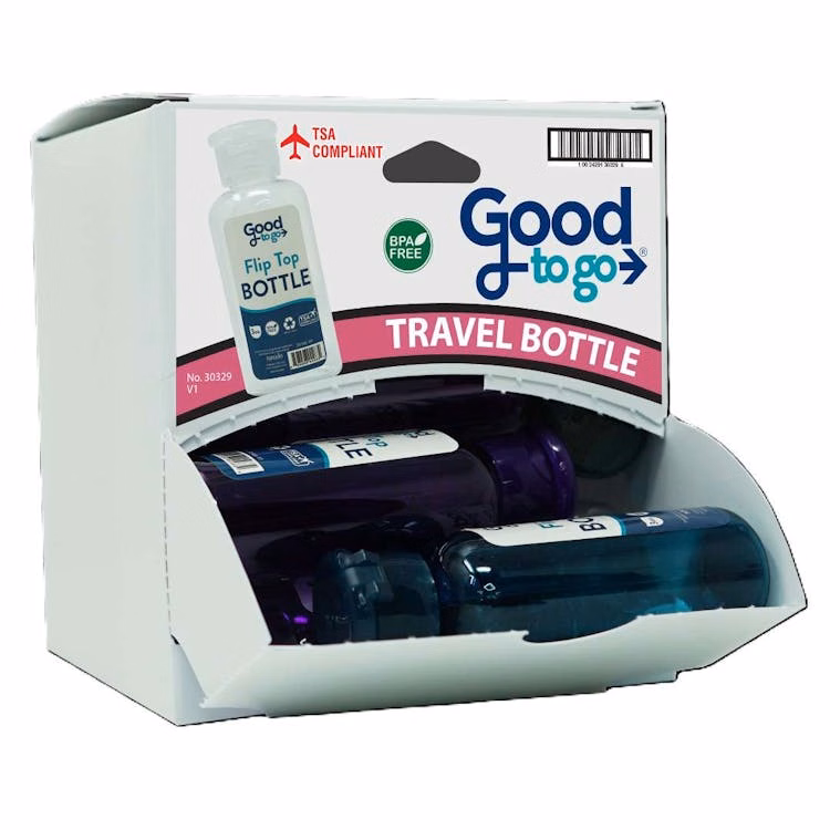 Flip Top Travel Bottles - 3 oz