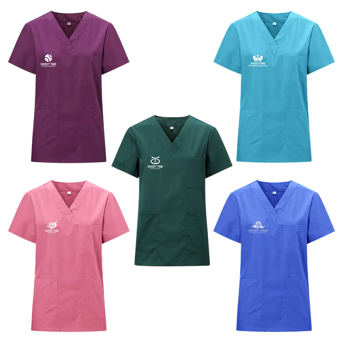 V-Neck Top Scrub 1