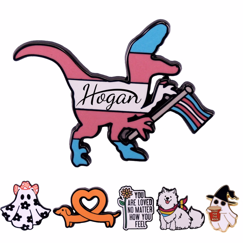 Metal Fun Lapel Pin