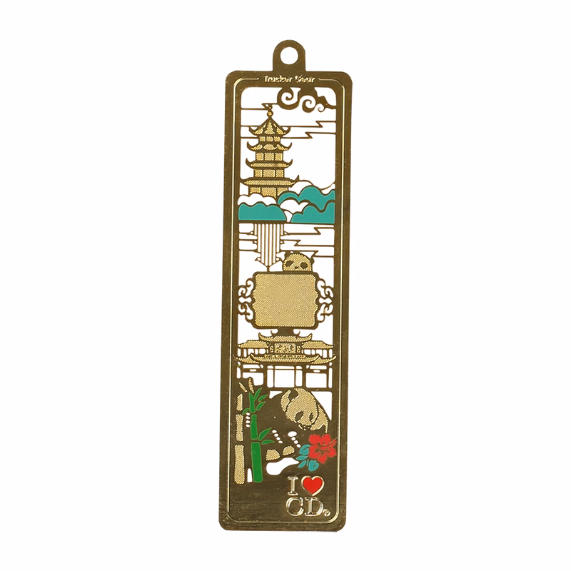 Custom Hollow Metal Bookmarks