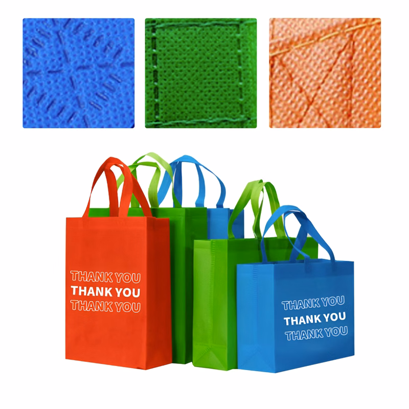 MOQ 50 Eco-Friendly Custom Non-Woven Tote Bag for Promotional Use