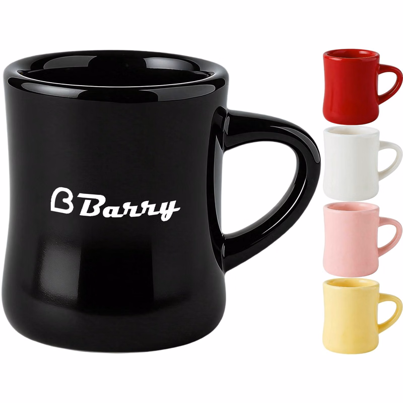 10oz Waisted Ceramic Coffee Mug