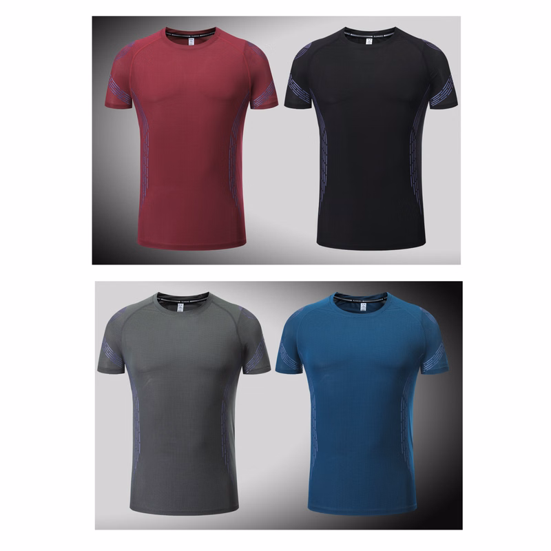 Men's Running Short Sleeve T-Shirt - Stock Style 13