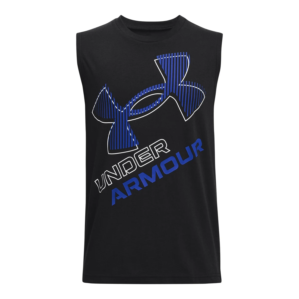 Boys' UA Cotton Muscle Tank 1