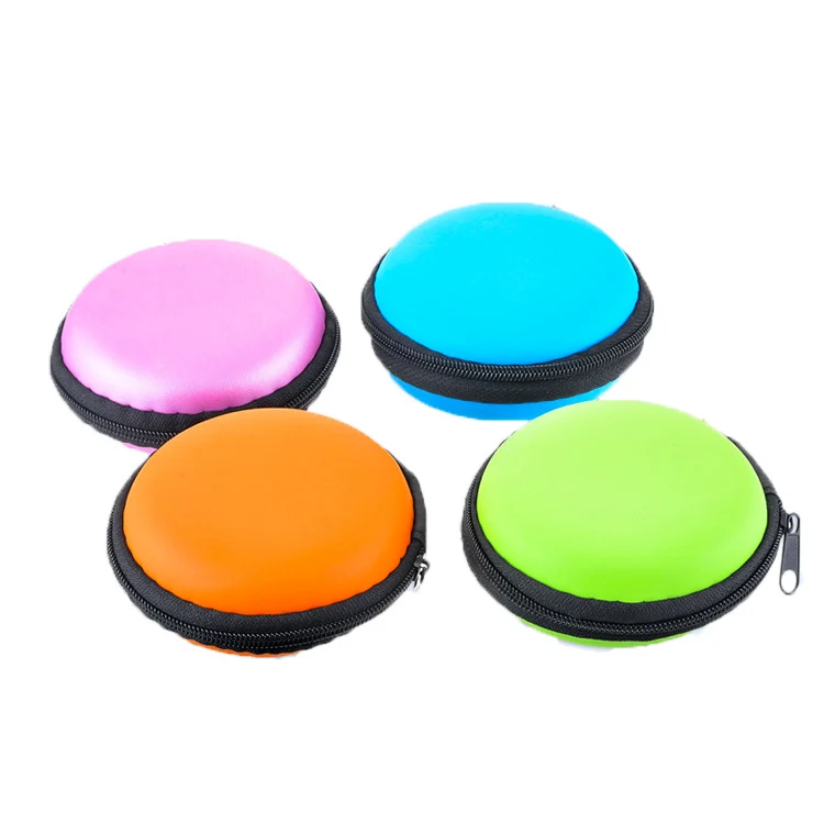 Headphone Cable Round Storage Bags 1
