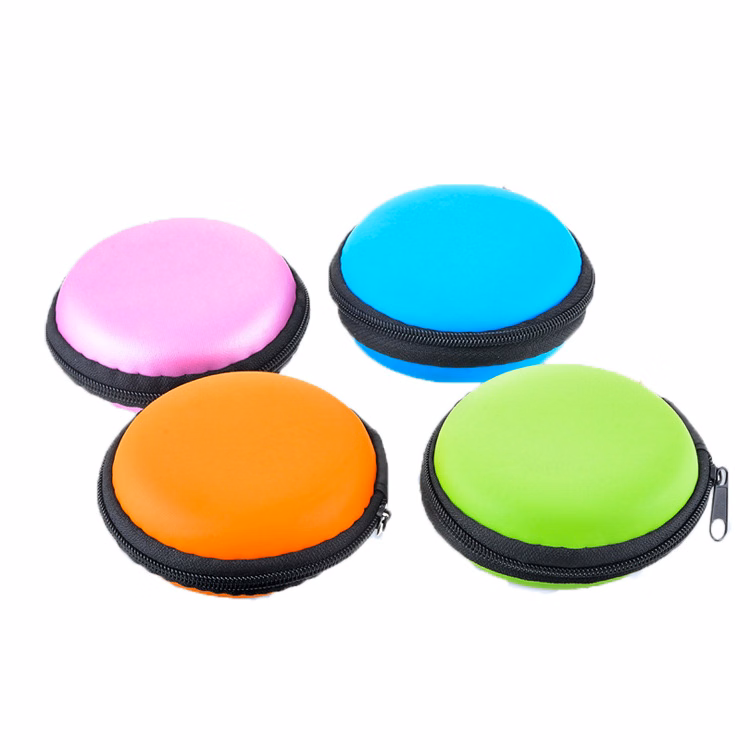 Headphone Cable Round Storage Bags