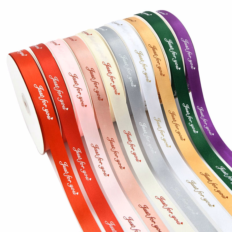 100 Yards 4/5" Wide Custom Polyester Ribbon