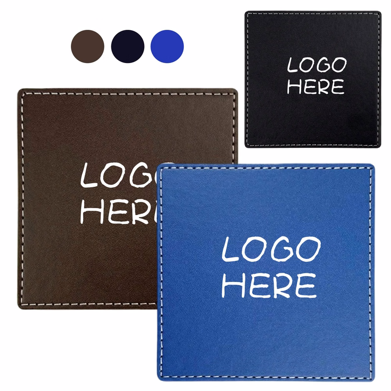 Heat Insulated Soft Leather Coaster
