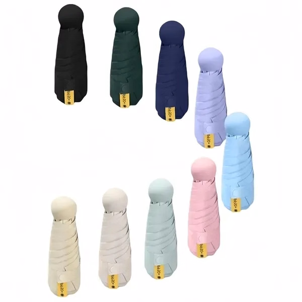Compact Sun & Rain Umbrella - Small Capsule Design