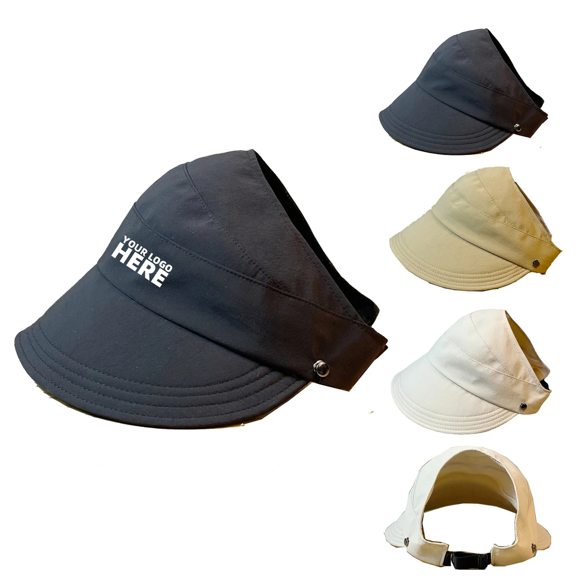 Quick Dry Wide Visor Brim Sun Hat 1
