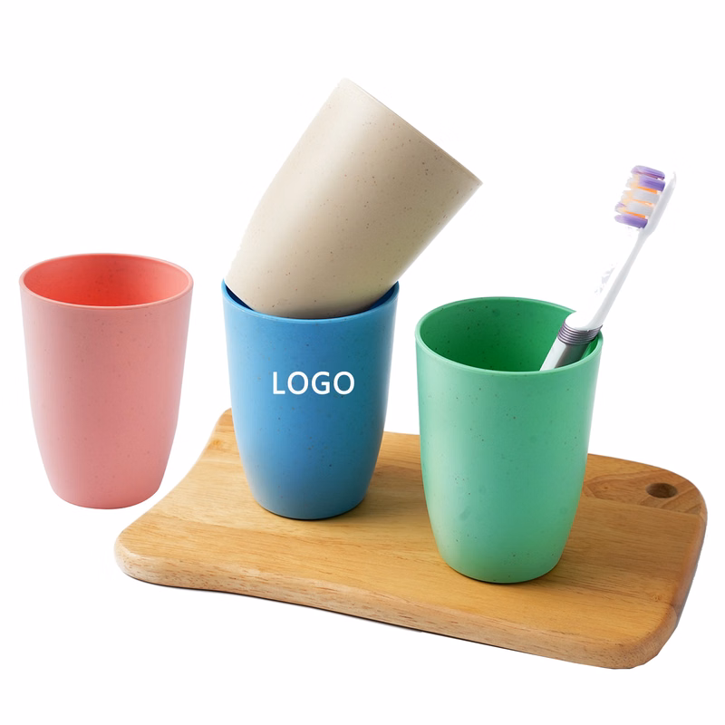 12oz Wheat Straw PP Eco-Friendly Cup