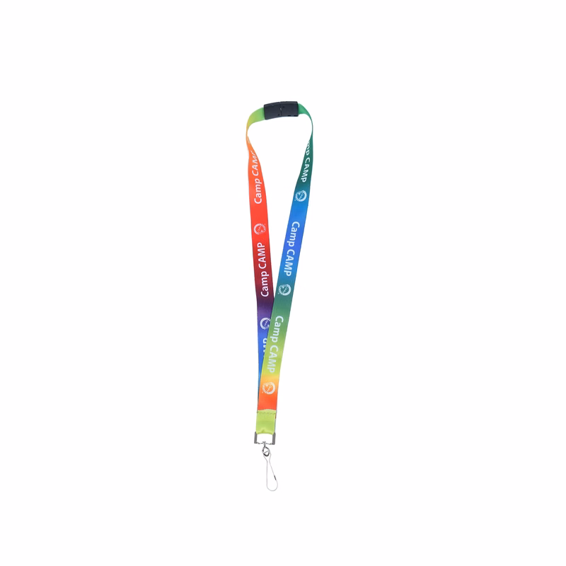 Polyester Tie-Dye Customized Lanyard
