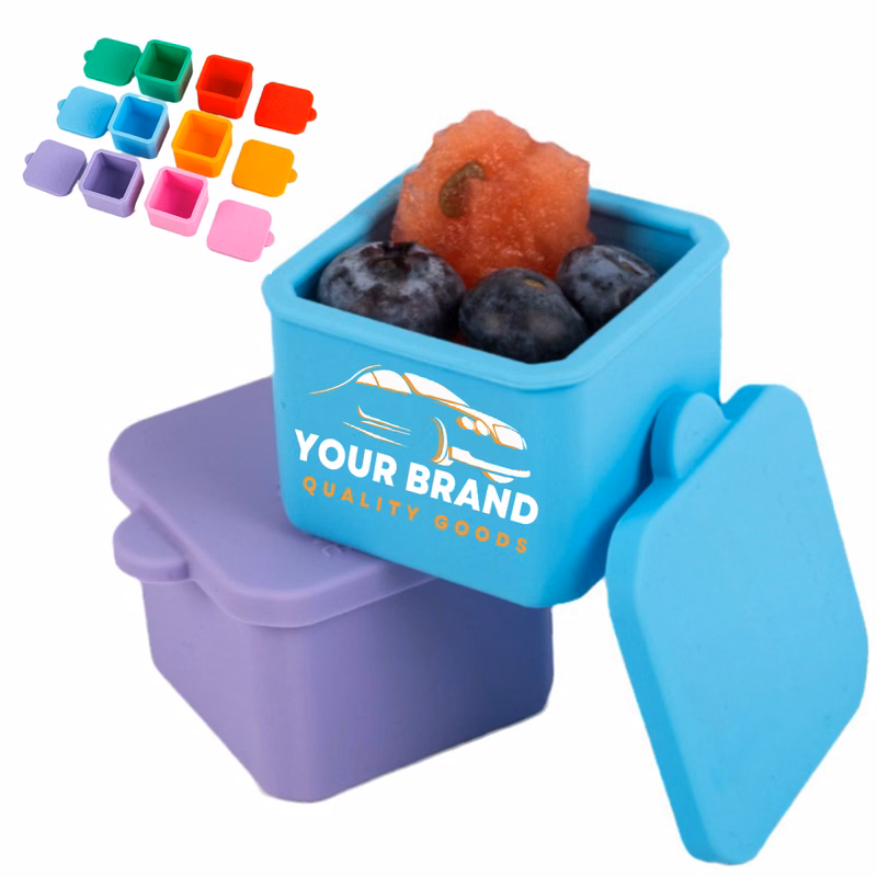 Freezable Silicone Snack Container For Yogurt And Desserts