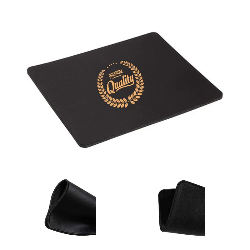 Computer Mouse Pad With Stitched Edges 1