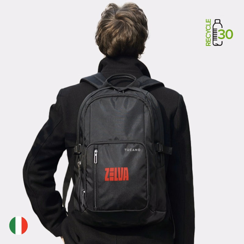 TUCANO - Italy® CENTRO Recycled Modern Business Executive Backpack