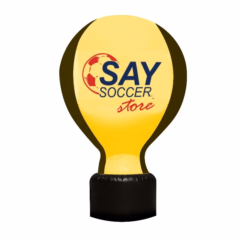 Hot Air inflatable Balloon Shape 11' (2-Color Imprint, 2 Locations)