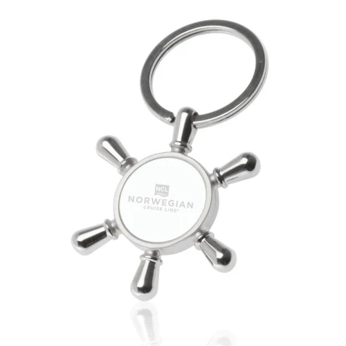Ship Wheel Keychain 1