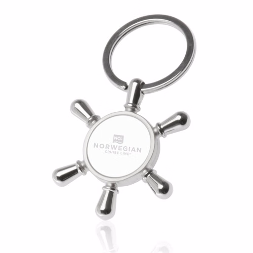 Ship Wheel Keychain