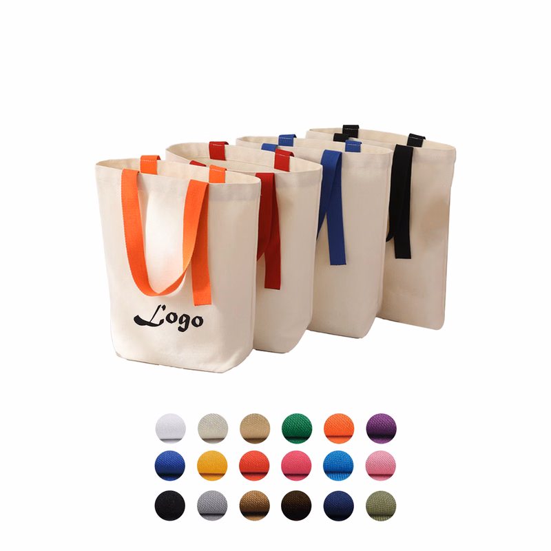 Portable Reusable Cotton Canvas Bags