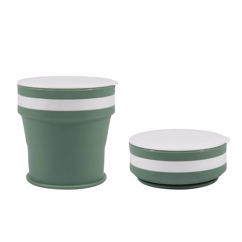 11.8oz Folding Silicone Travel Cups