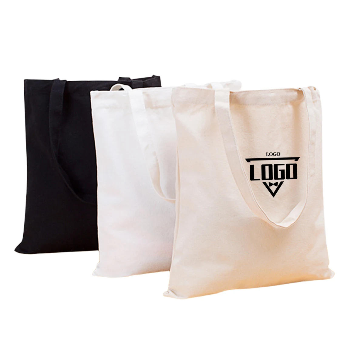 Compact Poly-Cotton Bag for Events and Trade Shows, custom tote bag with logo imprint 1