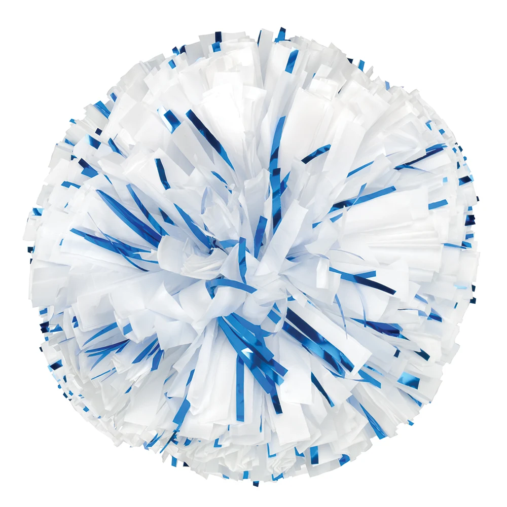 Custom Plastic Show Pom with Glitter 1