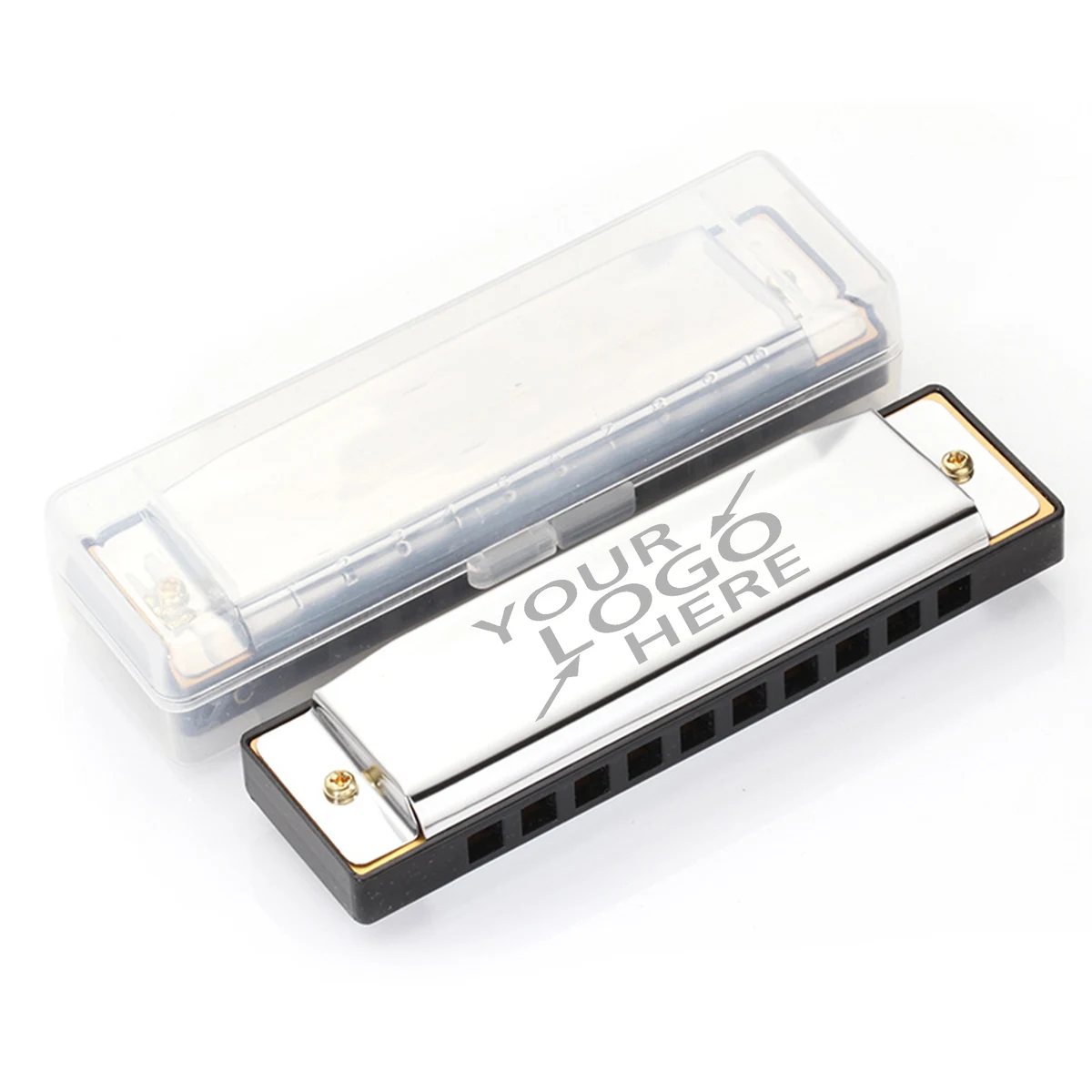 Durable 10 - Hole Blues Harmonica 1