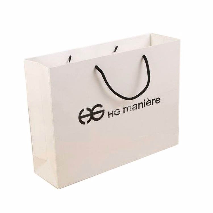 250G White Cardboard Party/ Gift Paper Bag