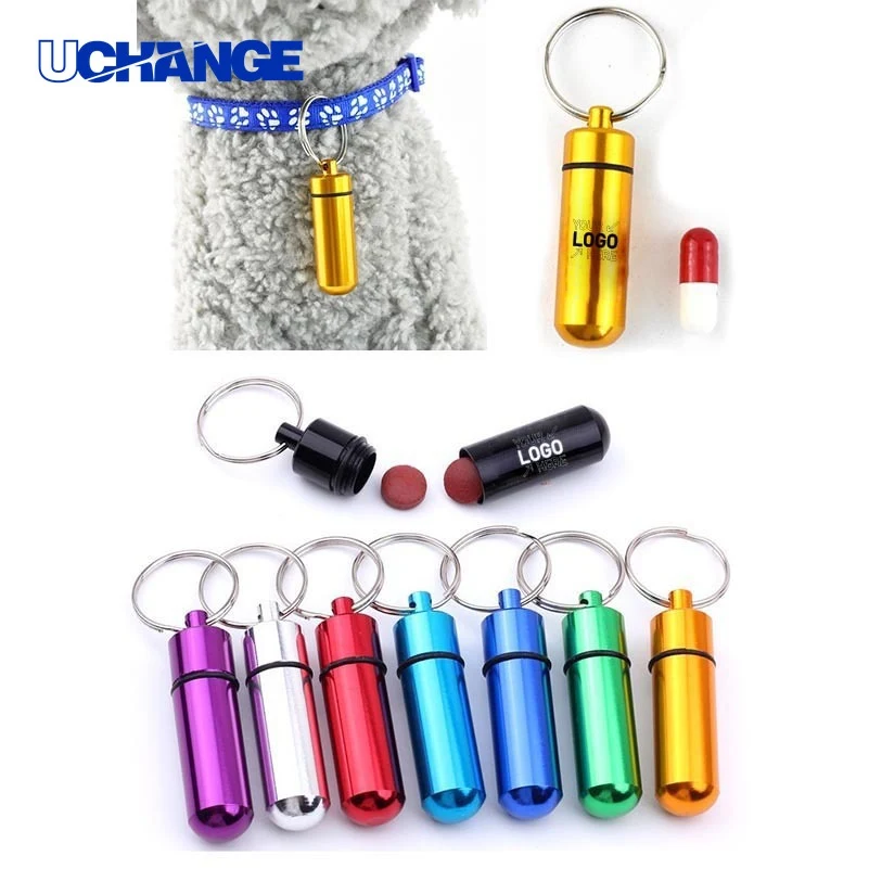 Pill Box Key Tag Case 1