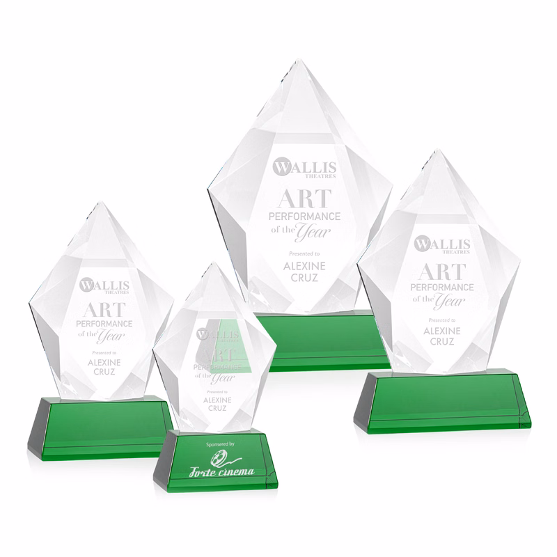 Devron Award on Base - Green
