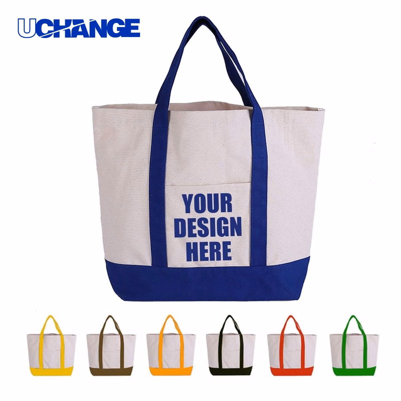 Canvas Grocery Tote Bag