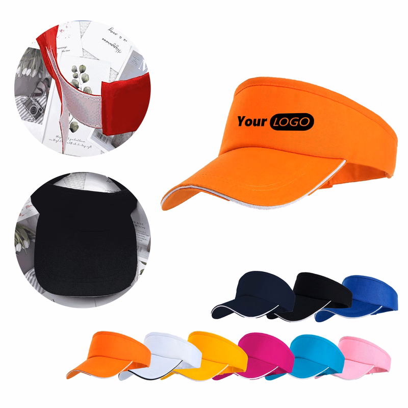Polyester Visor Hat MOQ 20