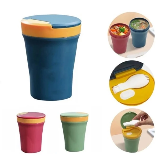 Sealed Soup Cup With Spoon 1