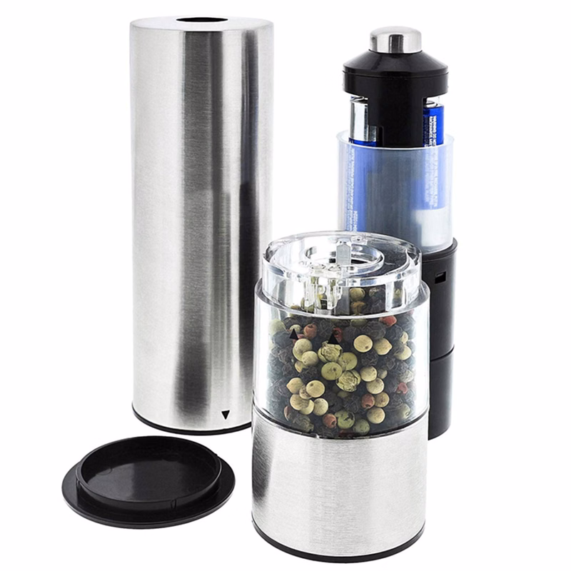 Electric Stainless Steel Pepper Mill