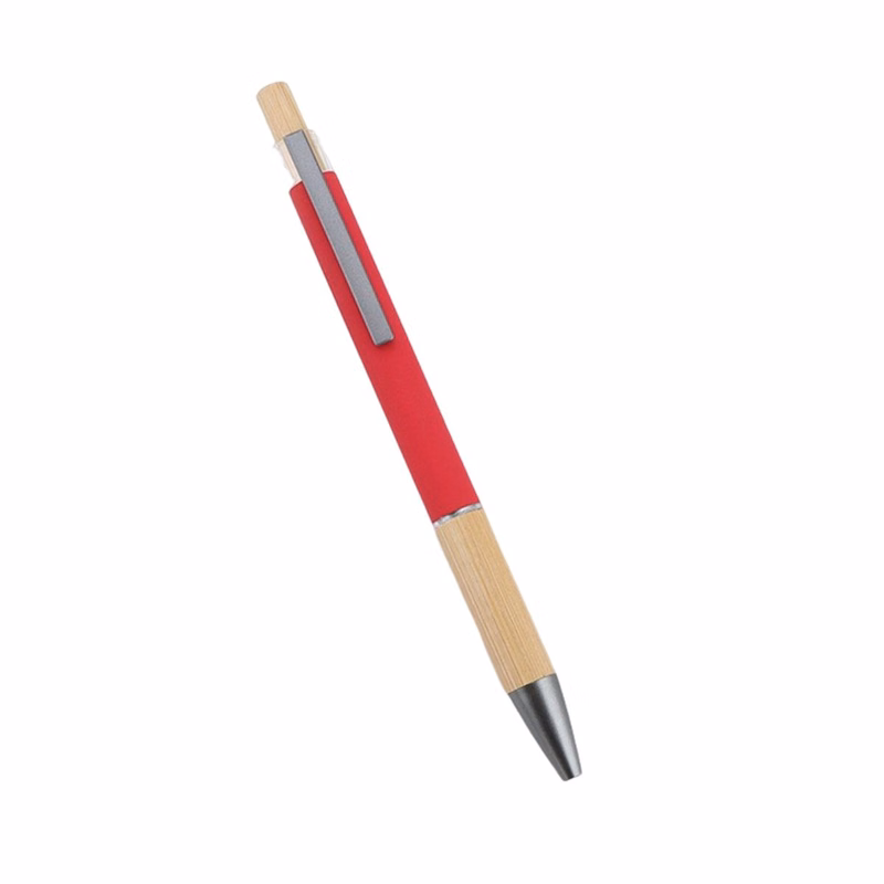 Retractable Bamboo Pen