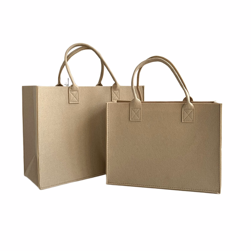 ?Portable Felt Tote Bag