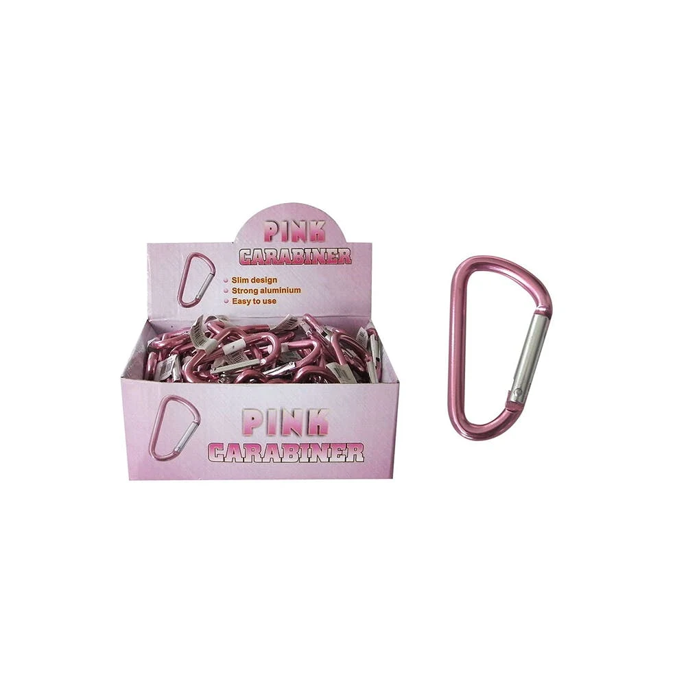 Carabiner Keychains Pink 1