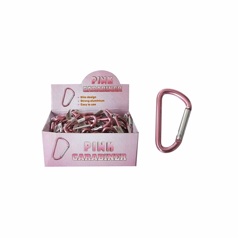 Carabiner Keychains Pink