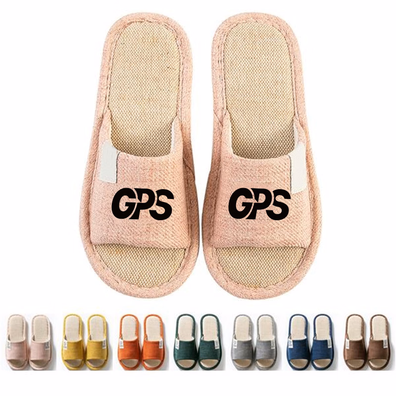 Indoor Linen Slippers